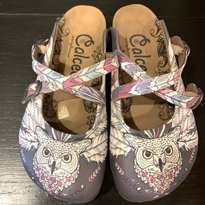 Calceo mules. New. Sz 10